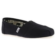 TOMS Classic Alpargata Canvas Slip-On Flat Shoe Womens