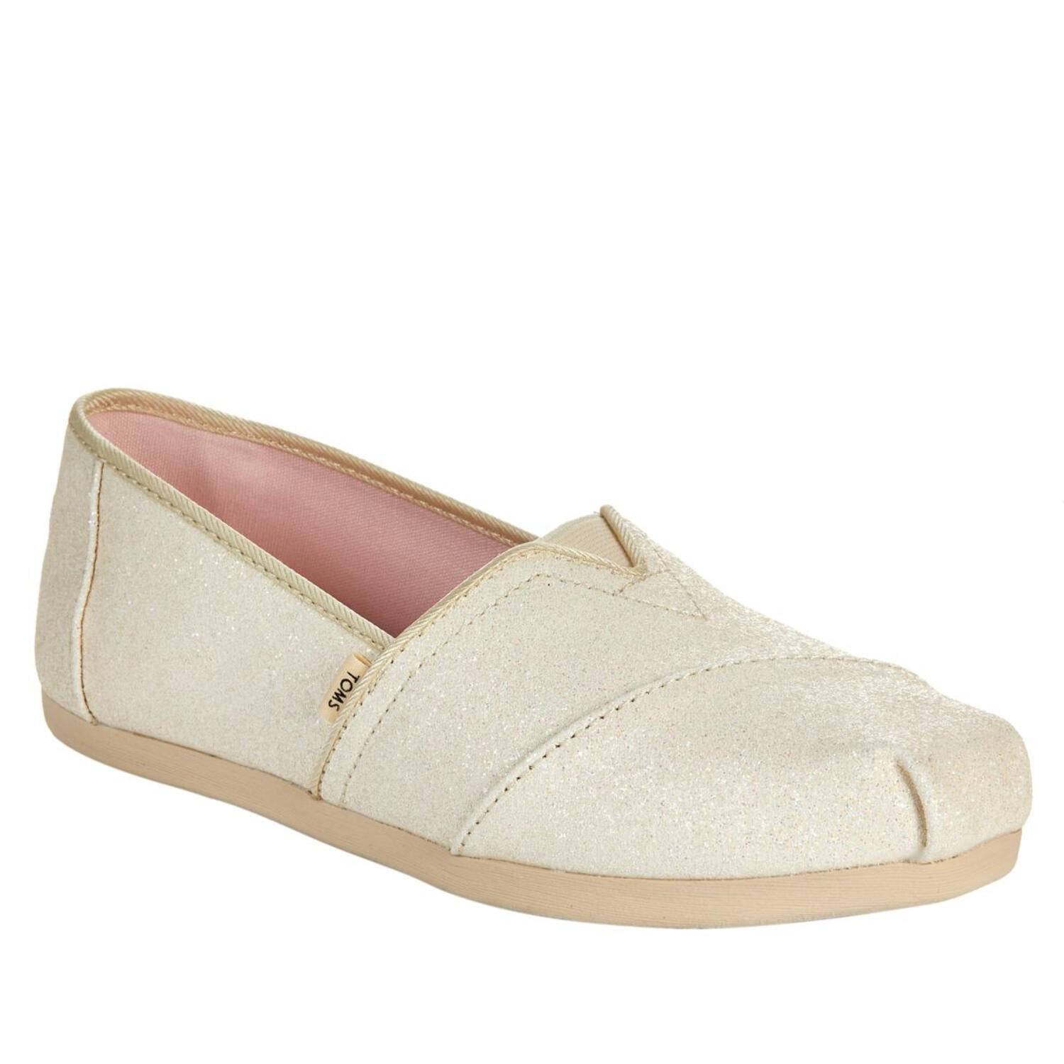 toms ivory glitter