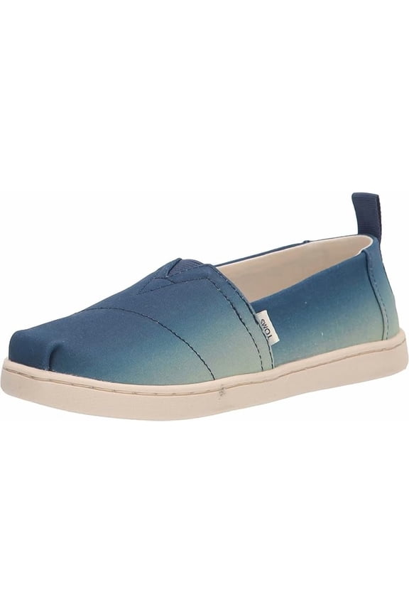 Little Girls Alpargata Loafer Flat Blue Indigo Size 12 Slip-on Style