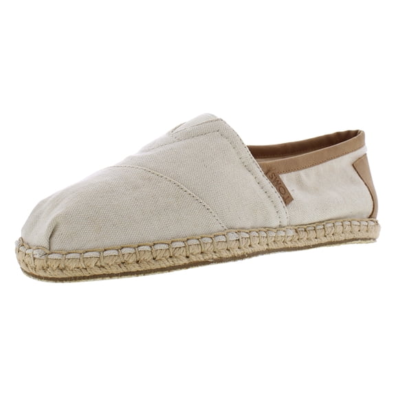Toms Classic Mens Shoes Size 8, Color: Birch Hemp/Blanket Stitch