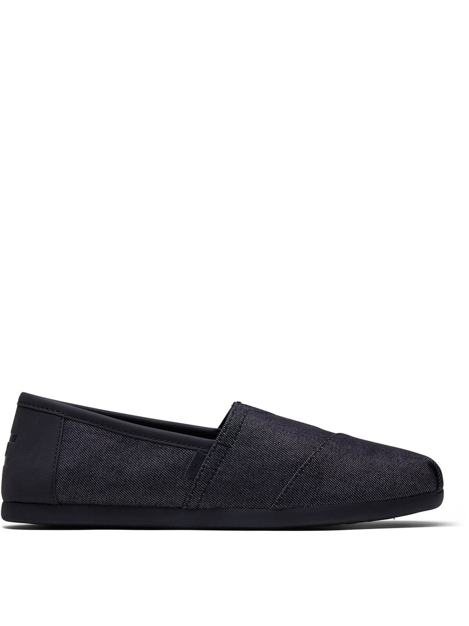 Toms classic slip ons black mono new arrivals