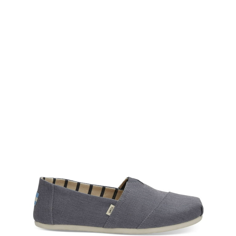 Toms classic slip ons black mono new arrivals