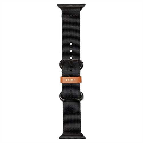 TOMS Solid Apple Watch Band 42mm - Black