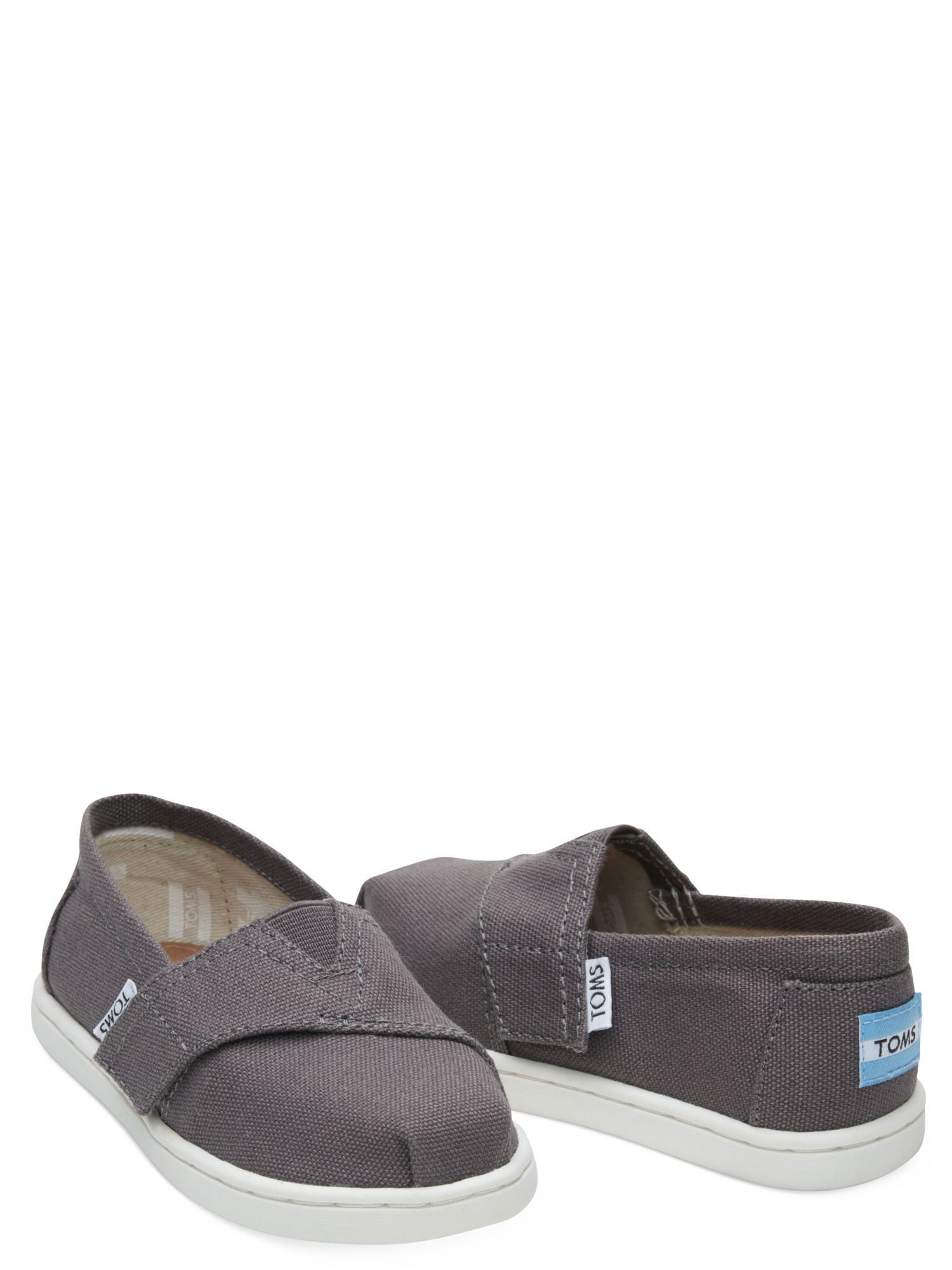 TOMS Men\'s Light Grey Slip-On Casual Shoes, Size 11 Men main image 3