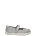 thumbnail image 1 of TOMS Tiny Glimmer Mary Jane Flats, 1 of 4