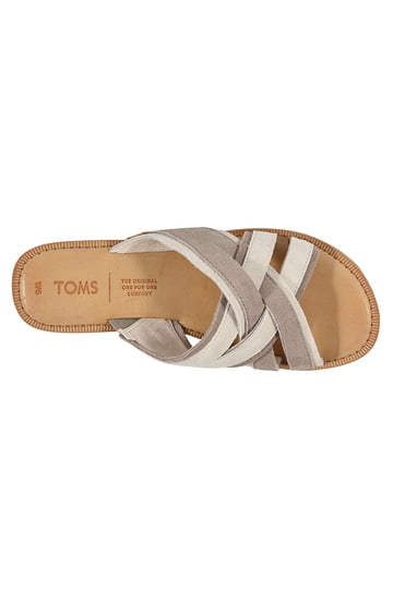 Toms Tan Men\'s Sandals‎ Mens Nico Sandal Dune Suede – TOMS.com main image 3