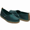 thumbnail image 1 of TOMS Women Petra Water Shoe Emerald Matte Iridescent Jute Wrapped Loafer, 1 of 4