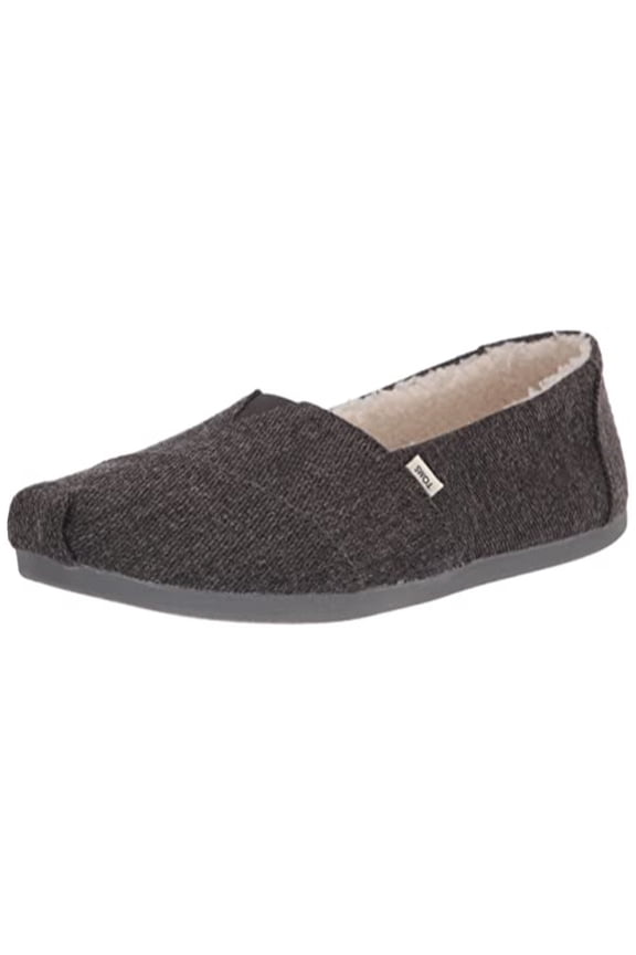 Women's Alpargata Loafer Lined Flat, Smoke Grey Repreve Size 8