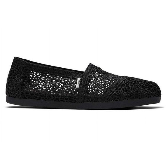 ?? TOMS Women's Alpargata Moroccan Crochet Slip-On Shoes Flats 100% ORIGINAL BRAND