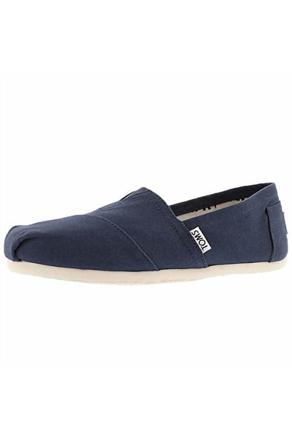 Women's Classic Flat Navy Alpargata Slip-On