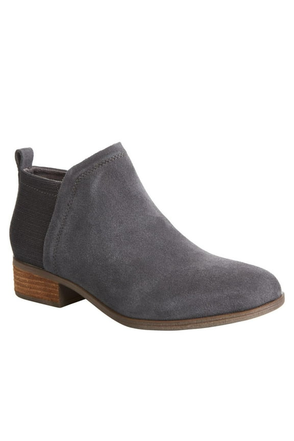 Women's Deia Side-Zipper Suede Booties