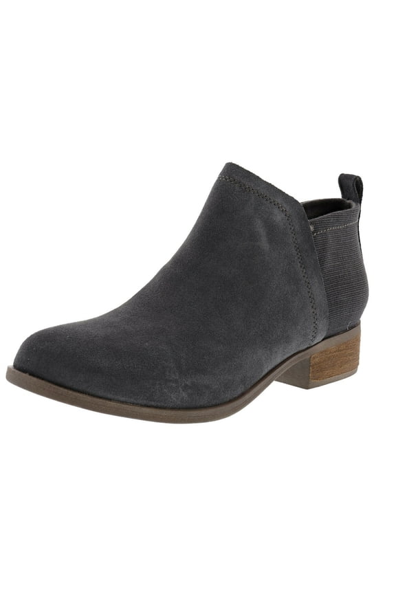 Women's Deia Side-Zipper Suede Booties