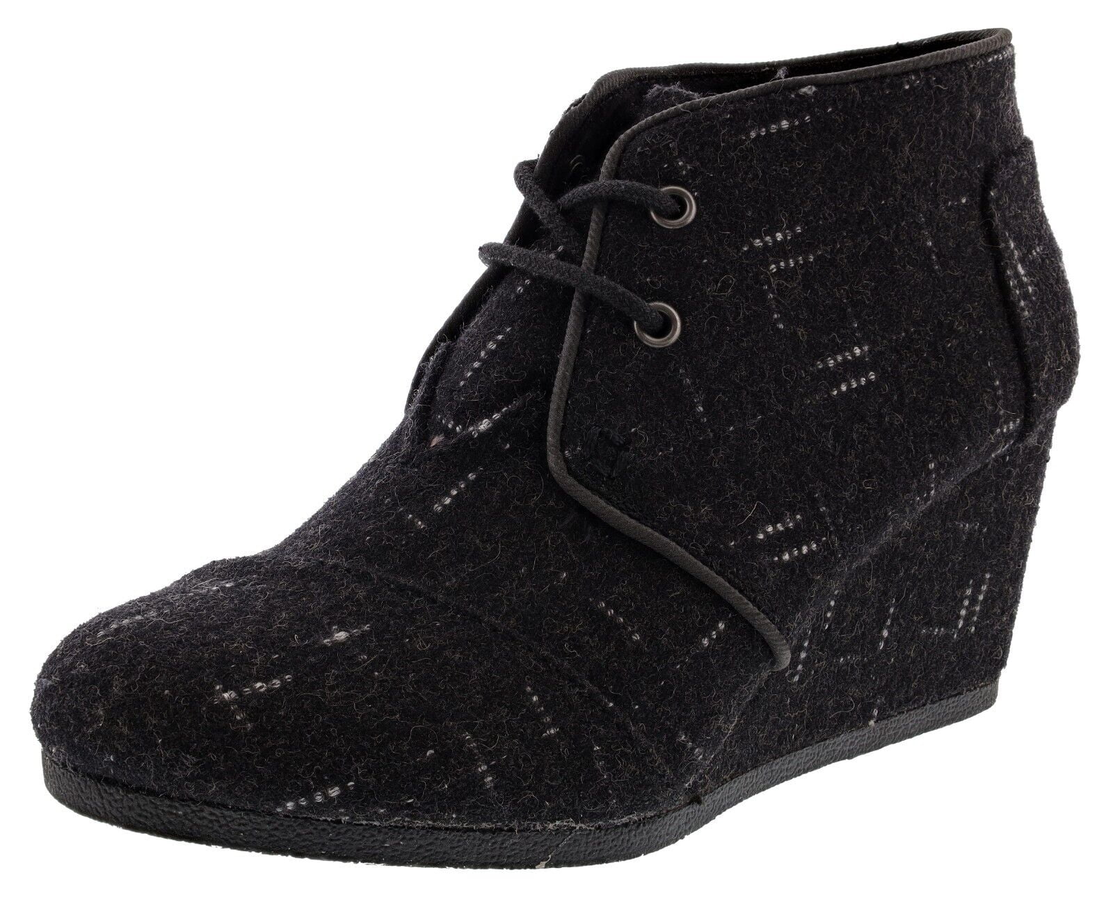 Toms lace up clearance wedges