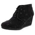 thumbnail image 1 of TOMS Women's Desert Wedge Lace Up Booties, 1 of 5