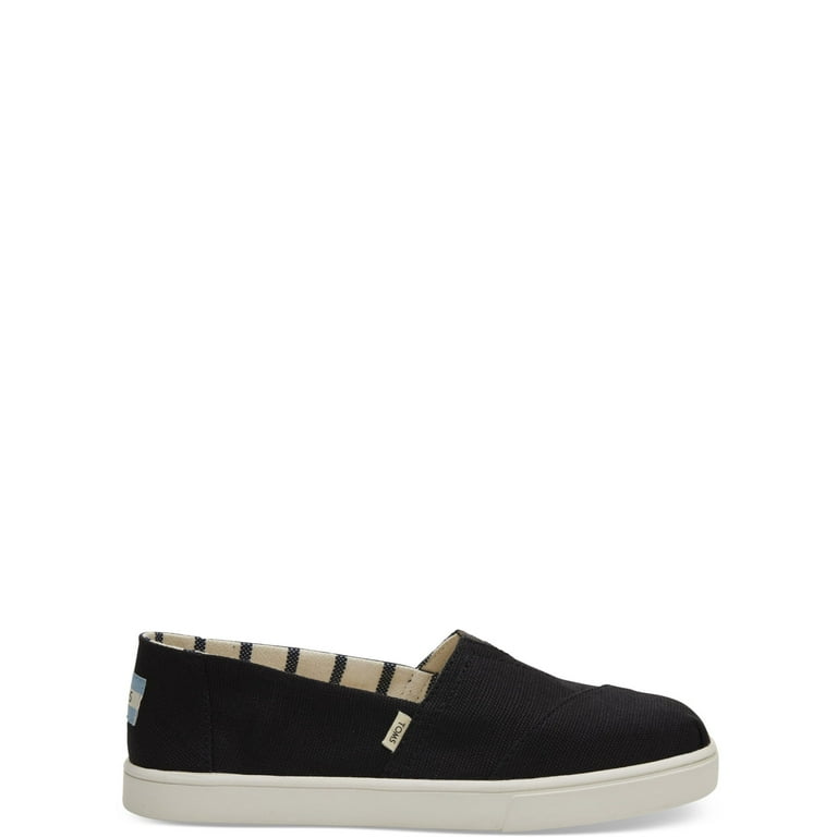 TOMS Women s Heritage Canvas Cupsole Alpargata Slip On Shoes Walmart