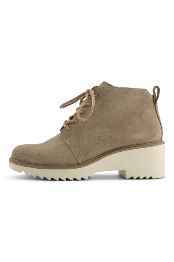 Women's Maude Lace Up Fashion Boot, Dune Suede, 9