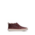 thumbnail image 1 of TOMS Women's Resistant Dark Brown Leather and Faux Leo Fur Paxton Slip-On Shoes, 1 of 4