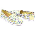 thumbnail image 1 of TOMS Women's Seasonal Classics Multi Canvas Chevron Loafer, 1 of 7