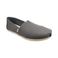 thumbnail image 1 of TOMS Women's Slip On Classic Alpargata Casual Cotton Canvas Flats (Grey Canvas, 6.5), 1 of 6