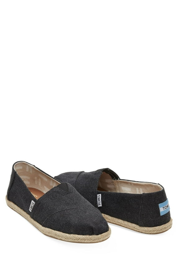 Women's Washed Canvas Espadrilles