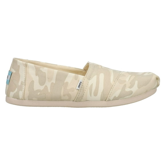 TOMS Womens Alpargata Camo Slip On  Flats Casual Shoes
