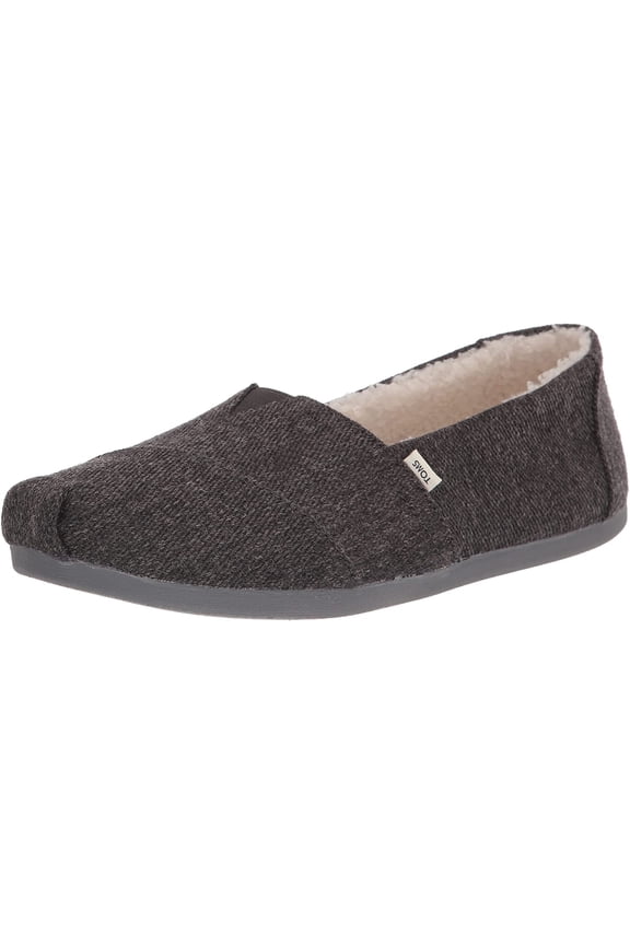 Womens Alpargata Loafer Flat 8.5 Grey