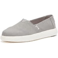 thumbnail image 1 of TOMS Womens Alpargata Mallow Slip On Flats Flats Casual - Yellow 5 Drizzle Grey, 1 of 4