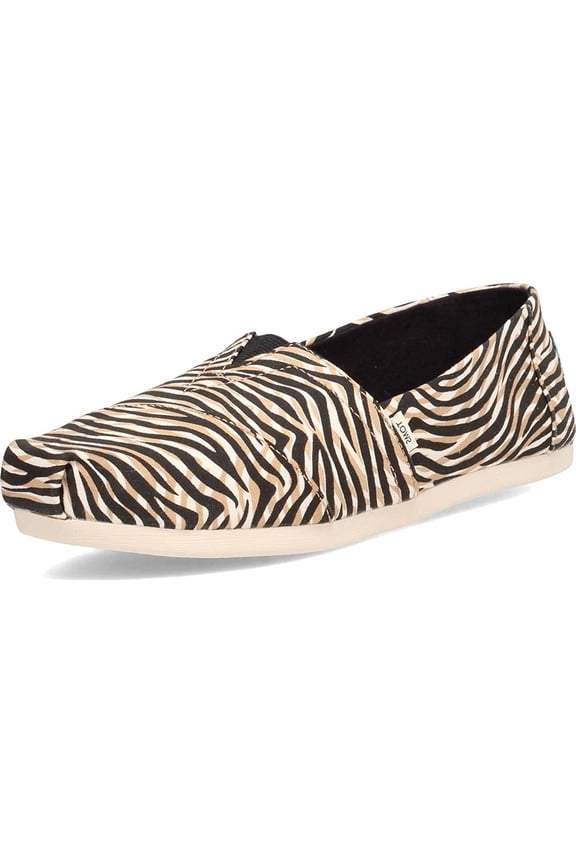 Womens, Alpargata Slip-On Liger Print 6 M