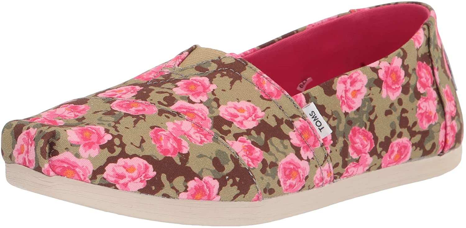 Camo toms womens best sale