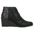 thumbnail image 1 of TOMS Womens Hyde Glitter Wedge  Ankle Boots, 1 of 5