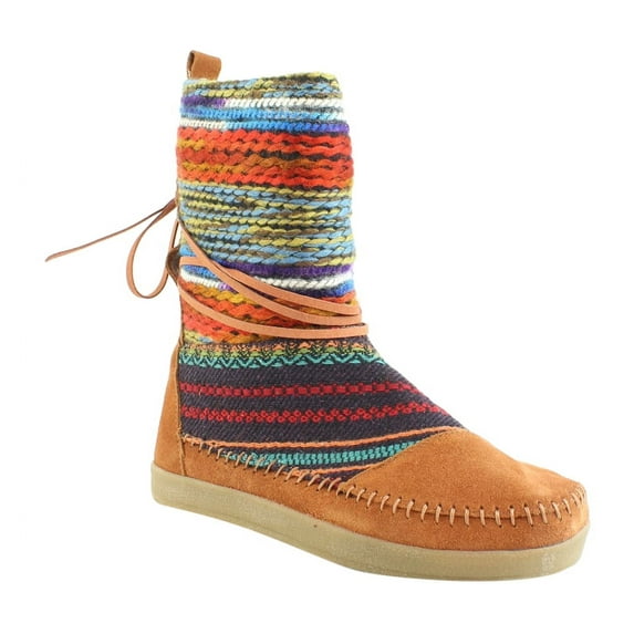 TOMS Womens Nepal Multi-Color Ankle Boots Size 5.5