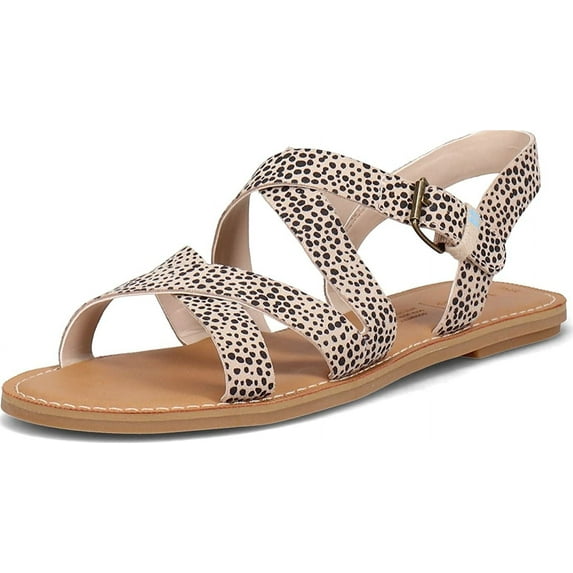 TOMS Womens, Sicily Sandal 5 Cheetah