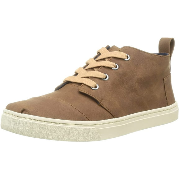 TOMS unisex-child Botas Cupsole Little Kid/Big Kid 1 Little Kid Toffee Microsuede