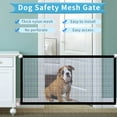 thumbnail image 1 of TOMSHOO Portable Dog Safety Pet Gate, Mesh Fence, Folding, 1 of 6