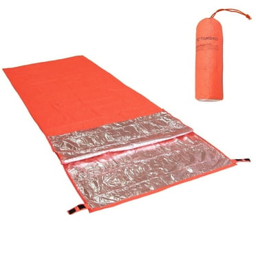 TOMSHOO Portable Outdoor Camping Reflective Sleeping Bag 200x72cm