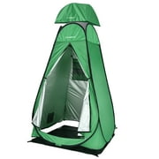 TOMSHOO Portable Outdoor Shower Bath Changing Fitting Room Tent Shelter Camping Beach Privacy Toilet, Green