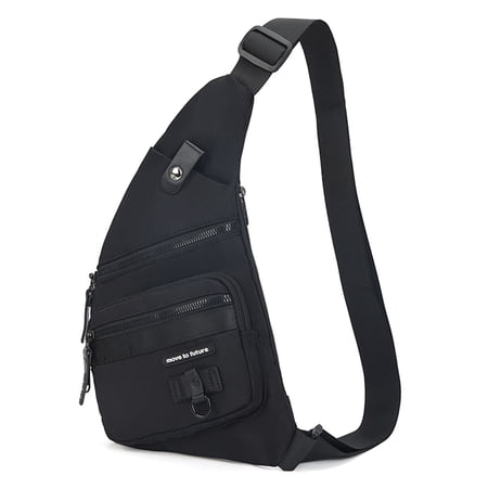 TOMSHOO Sling Backpack Chest Pack Shoulder Bag for Outdoor Activities
