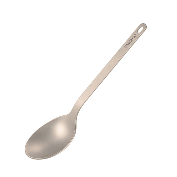 TOMSHOO Titanium Cutlery Set for Home and Camping
