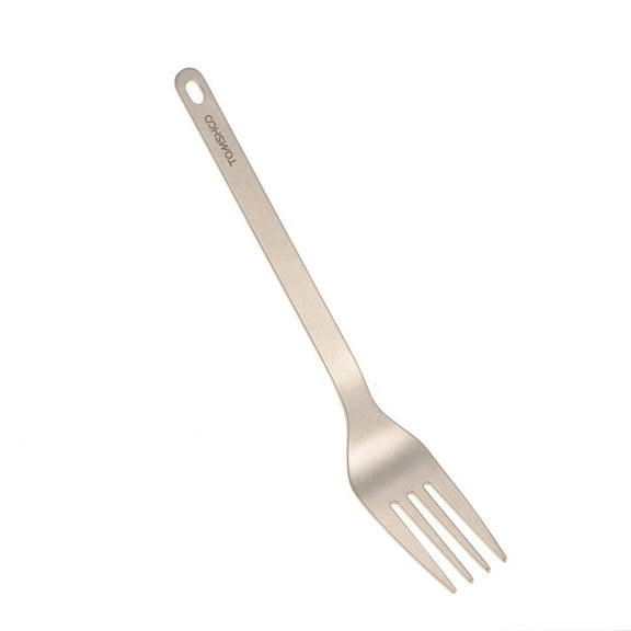 TOMSHOO Titanium Cutlery Set for Home and Camping