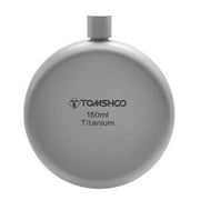 TOMSHOO Titanium flask,150ml/180ml Wine Outdoor Wine Outdoor Picnic BUZHI LAOSHE ADBEN 150ml/180ml Ti