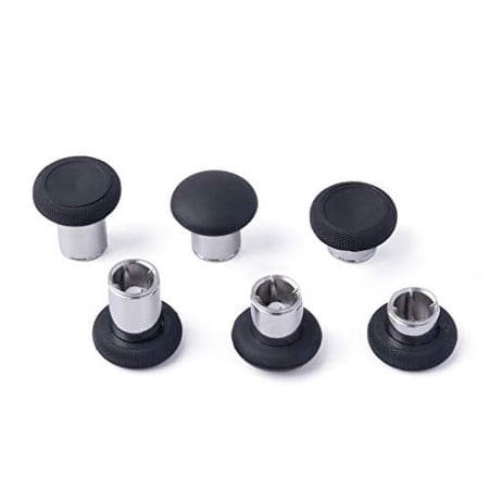 TOMSIN 6 in 1 Replacement Thumbsticks, Swap Magnetic Joysticks for Xbox One Elite Controller Series 1 (Model 1698)