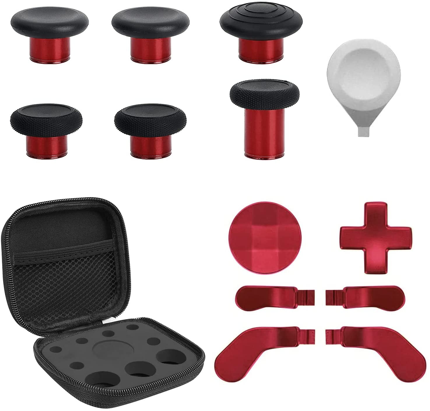 Palettes Métalliques Pour Manette Xbox One Elite Series 2 - 4 Pièces En Acier Inoxydable, Remplacement Facile - Améliore Le Gameplay - 2