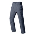 thumbnail image 1 of TOMVIGX Work Pants for Men Stretch Ripstop Hiking Pants Water Resistant Relaxed Fit Lightweight Trousers Flex Outdoor Fishing Hunting Gray Cargo Pants with Multiple Pockets S, 1 of 5