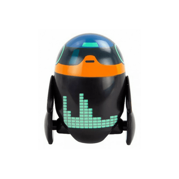 TOMY Alexs Glow-in-the-Dark Music Action B*Bot Pull-Back Racer Play Vehicle