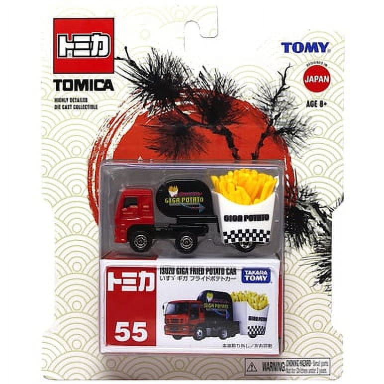 ミニカー potato TOMY Isuzu Giga Fried Potato Car Takara Diecast Play Vehicle
