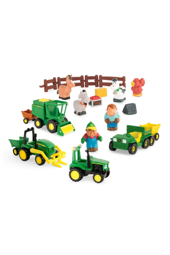 TOMY - John Deere, 4 Vehicle Value Set