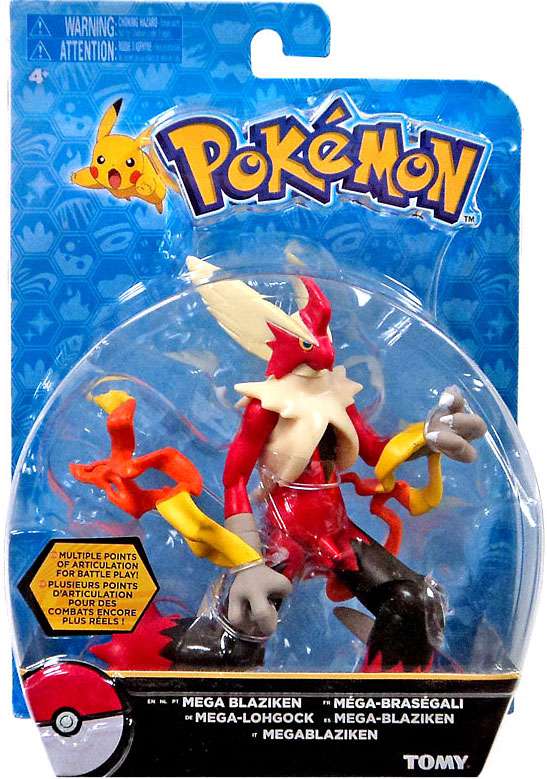 Figura Action Pokémon Blaziken 11 Cm – Giocattolo Ufficiale 2024, Licenza Jazwares