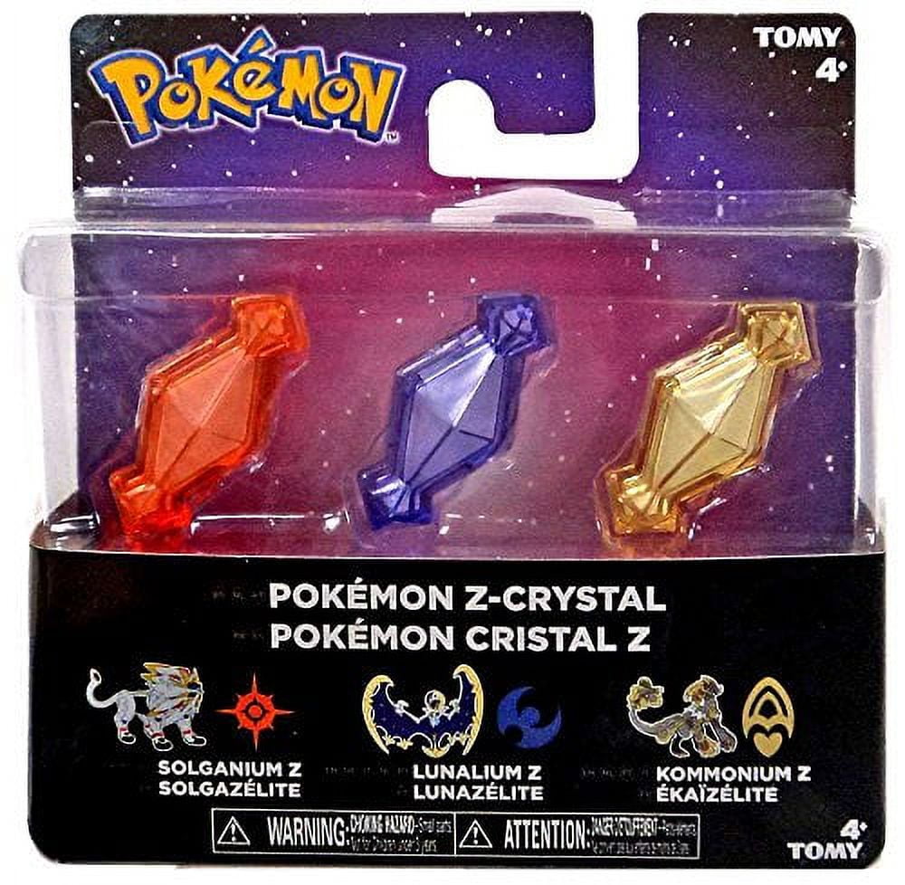 Pokemon Z-Ring Dragonium Z, Psychium Z & Groundium Z Crystal 3-Pack