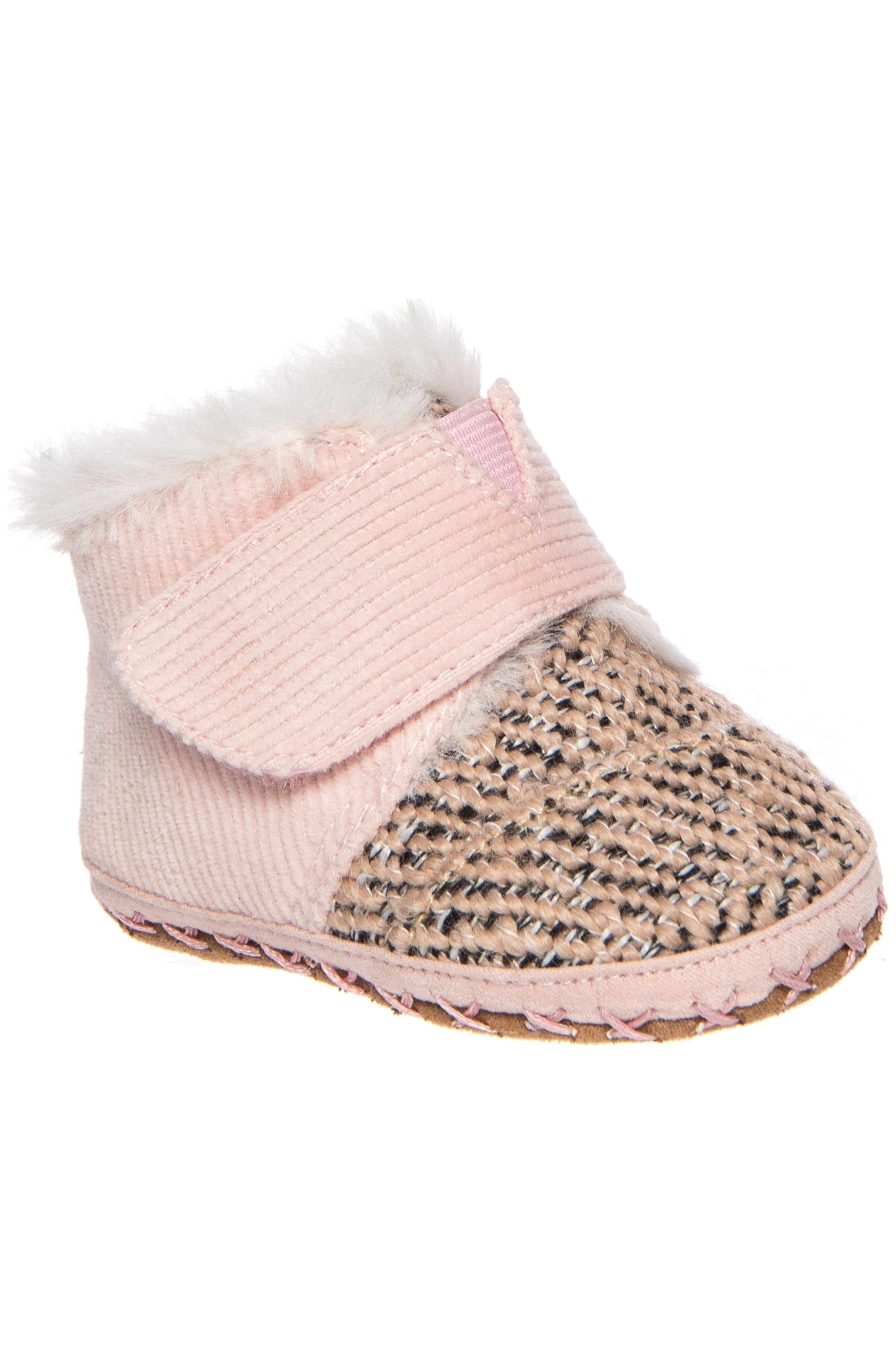 TOMs Unisex Cuna Crib Shoe Sneakers Infant Pink Cord Tweed 3 M US Infant