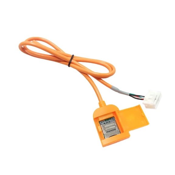TONAIN 20-Pin Car RCA AUX-IN/OUT Cable with SIM Slot For Android Stereo Radios K0